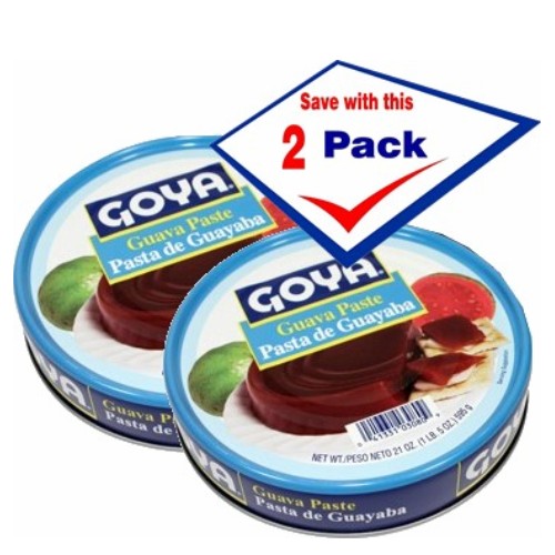 Goya guava paste. 21 oz can Pack of 2
